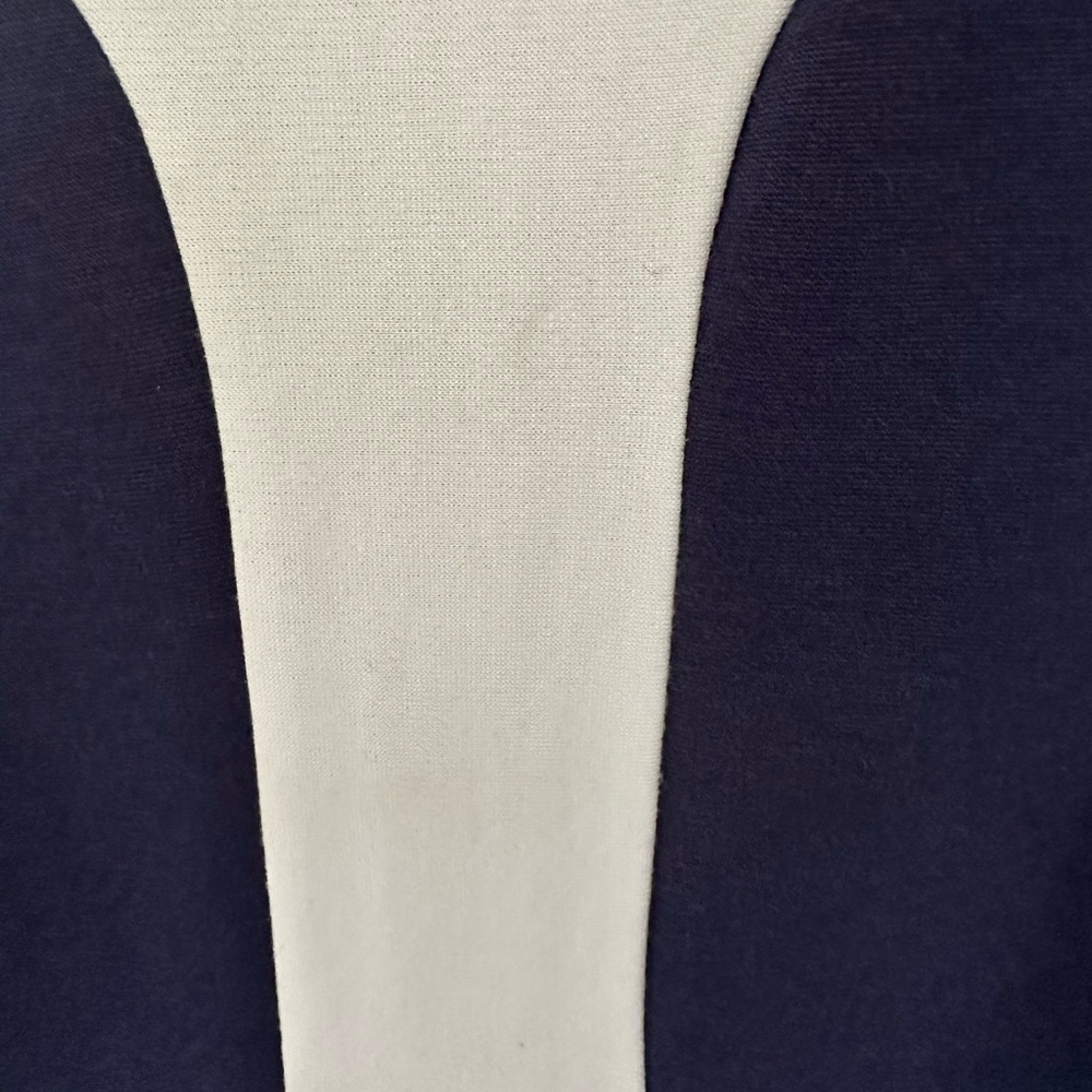 Boden Pall Mall geometric navy white dress Mad Men vines size 12 - Picture 7 of 8